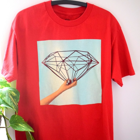 Diamond Supply Co. Other - Diamond Supply Co. Red T shirt Size XL